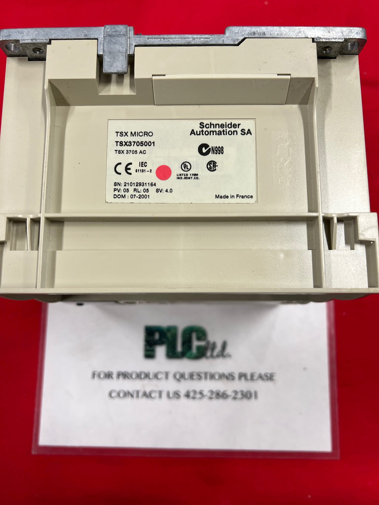 TSX3705001 TESTED Modicon Micro Base Module TSX-3705001