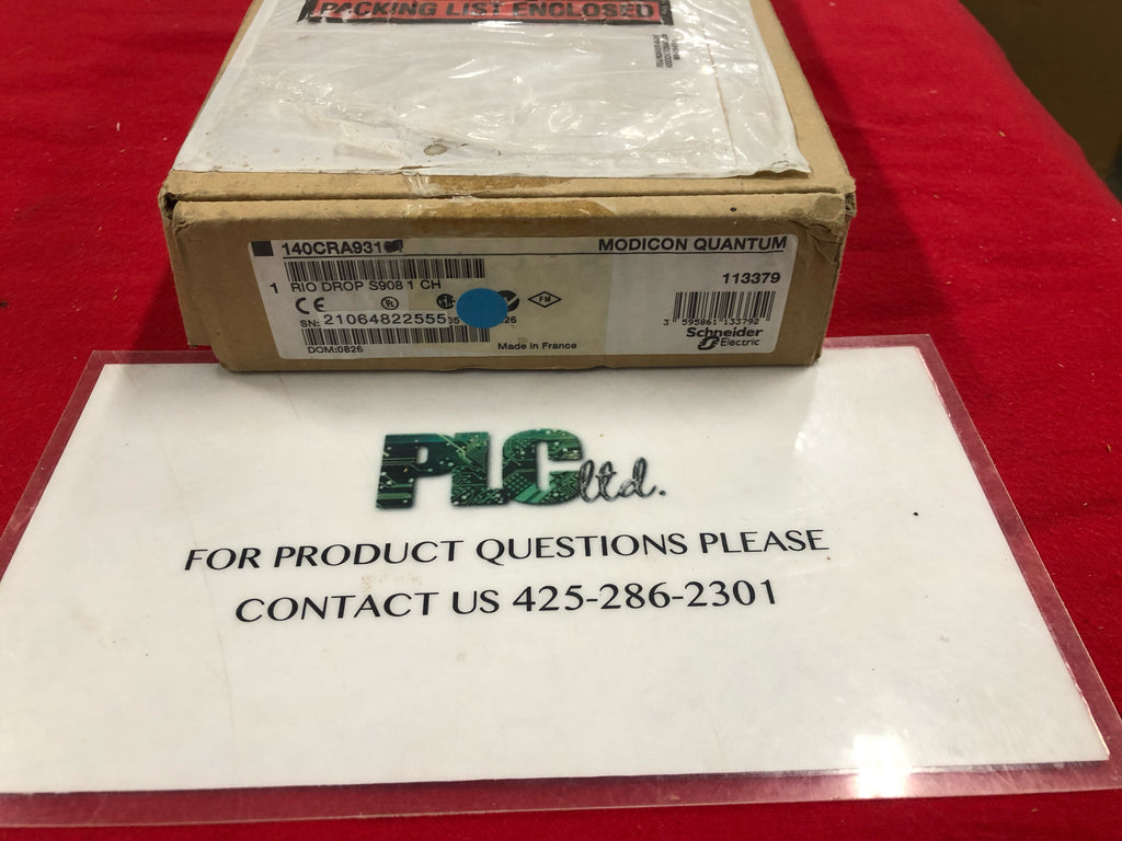 140CRA93101 New Modicon RIO Drop 140-CRA-931-01