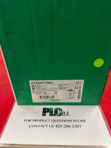BRAND NEW Schneider Electric Altistart 22 Soft Starter - ATS22D17S6U