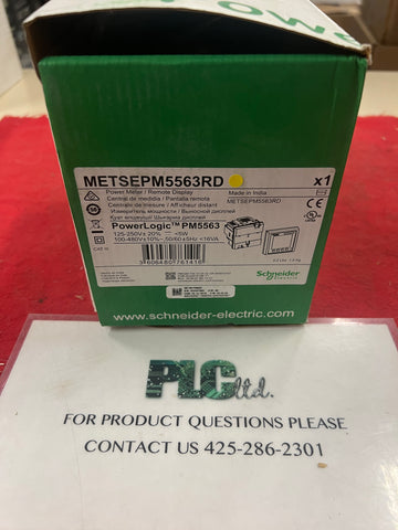 NEW SCHNEIDER ELECTRIC PowerLogic Power Meter METSEPM5563RD