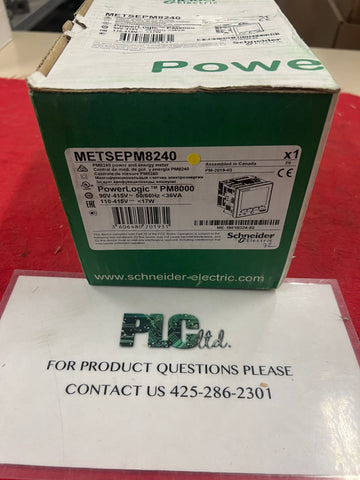 Schneider Electric METSEPM8240 Power Logic PM8240 Power Meter BRAND NEW