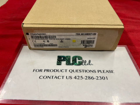 Modicon 170AMM09001 New Momentum I/O Base 170-AMM-090-01