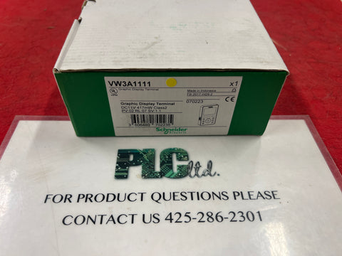 SCHNEIDER ELECTRIC BRAND NEW VW3A1111 Graphic Keypad Terminal IPRating 65