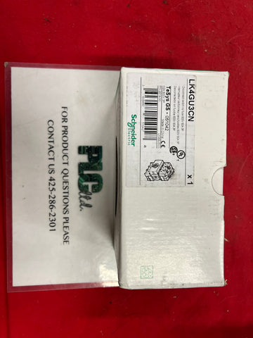 Schneider Electric LK4GU3CN TeSys GS 60A 600V 3 Pole Disconnect Switch