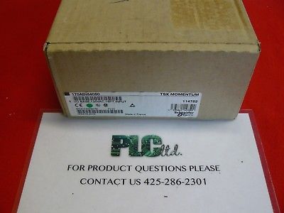 170ADI54050 New Sealed Modicon 120 VAC I/O Base 170-ADI-540-50