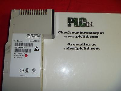 140DAM59000 USED Excellent/Guaranteed  Modicon Quantum AC IN 140-DAM-590-00