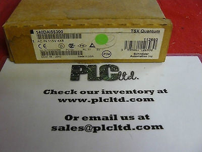 140DAI55300 NEW FACTORY SEALED Modicon Quantum AC IN 140-DAI-553-00
