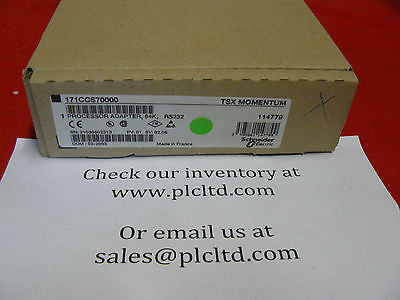 171CCS70000 NEW FACTORY SEALED! Modicon Momentum Processor 171-CCS-700-00