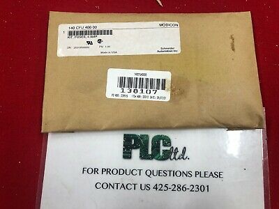 140CFU40000 NEW SEALED Modicon Kit, Fuses, 4 AMP 140-CFU-400-00