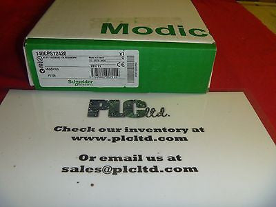 140CPS12420 NEW SEALED Modicon AC Power Sply 140-CPS-124-20