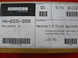 MA0331000 New Modicon Remote I/O Trunk Splitter MA-0331-000