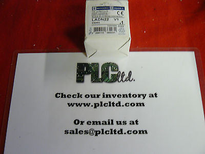 LADN22 NEW MODICON TELEMECANIQUE CONTACT BLOCK LAD-N22