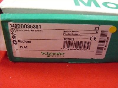 140DDO35301 Brand New Modicon DC Output 140-DDO-353-01 Schneider