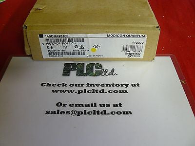 140CRA93100 NEW Modicon Quantum RIO Drop 140-CRA-931-00