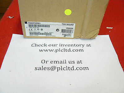 TSX3722001 BRAND NEW! Modicon Micro Base Module TSX-3722001