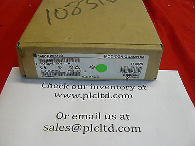 140CRP93100 FACTORY SEALED! Modicon RIO HEAD Module 140-CRP-931-00
