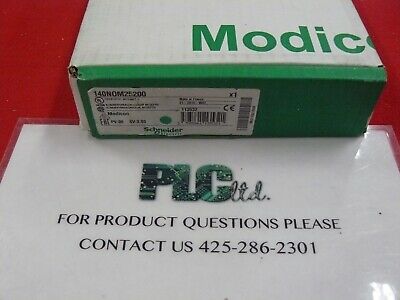 Modicon 140NOM25200 New Factory Sealed Network 140-NOM-252-00