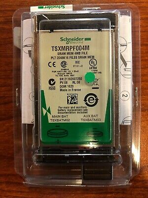 TSXMRPF004M Schneider Modicon SRam Memory Card 4MB TSX-MRPF-004M