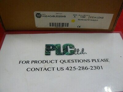 Allen Bradley 1492-ACABLE025WB Ser A Pre Wired 1756 Analog New In Factory Box