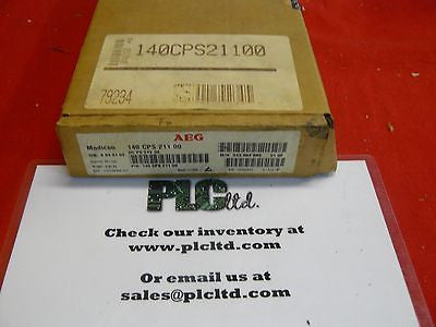 140CPS21100 BRAND NEW Modicon Pwr Sply 140-CPS-211-00