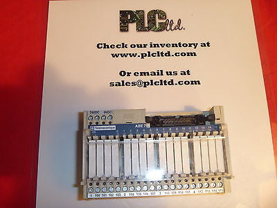 ABE7R16T111 MODICON I/O MODULE 5AMP 250VAC TELEFAST 2 W/OPTIONS ABE7-R-16T111