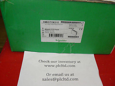 HMIGTO6310 NEW! Modicon Magelis 12.1" Color Touch Panel HMI-GTO-6310