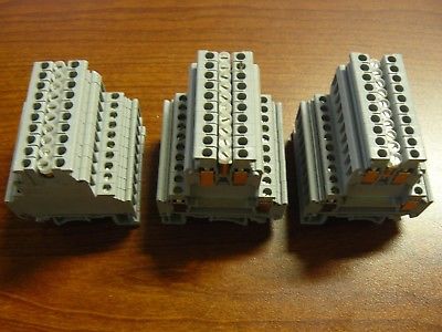 30 ea Type UKK 3 Phoenix Contact Double Level Terminal Block Part #2770011