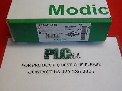 170AAI14000 New Factory Sealed Modicon Momentum Analog Base 170-AAI-140-00