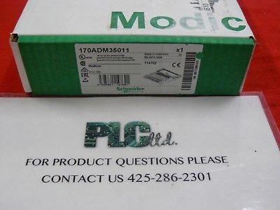 170ADM35011 FACTORY NEW SEALED Modicon Momentum I/O Base 170-ADM-350-11
