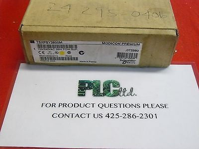 TSXPSY2600M Brand New! Modicon Premium Power Supply TSX-PSY-2600