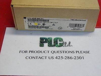 170ADM69051 BRAND NEW! Modicon Momentum I/O Base 170-ADM-690-51