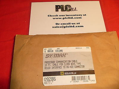 8010CC106 NEW SqD PowerLogic Sy/Max Cable 8010-CC-106