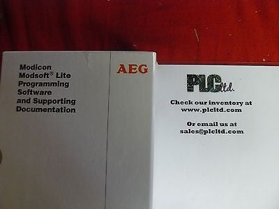 Modicon Modsoft Lite Programming Software Ver 2.01