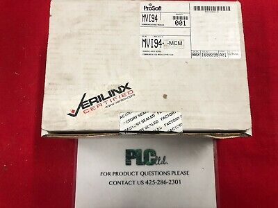 BRAND NEW ProSoft Technology Flex I/O MVI94 Multi-Vendor Interface MVI94-MCM