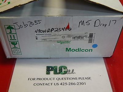 New! 490NRP25400 Modicon Fiber Line Drop Repeater 490-NRP-254-00