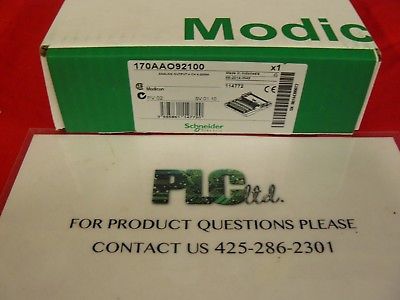 170AAO92100 Factory New Sealed Modicon Momentum Analog Base 170-AAO-921-00