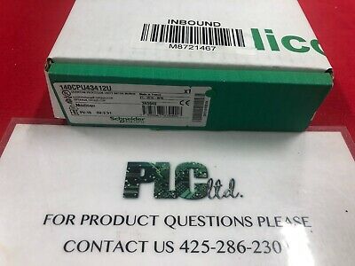 140CPU43412U Brand New Sealed Modicon CPU 140-CPU-434-12U
