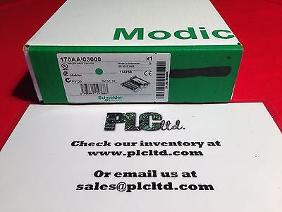 170AAI03000 NEW SEALED FACTORY FRESH Modicon Momentum Analog Base 170-AAI-030-00