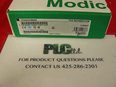 170ADO35000 New Modicon DC Discreet I/O Base 170-ADO-350-00