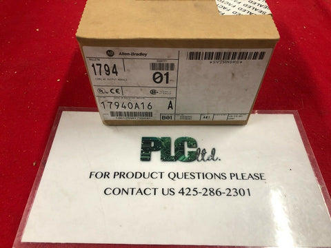 1794OA16 NEW SER A Flex I/O AC Output Module 1794-OA16 ALLEN BRADLEY