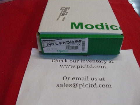 140CRA31200 NEW! Modicon Quantum 140-CRA-312-00