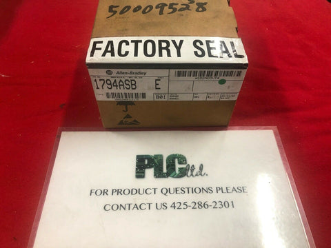 Brand New Sealed 1794ASB Ser E Flex I/O Power Supply 1794-ASB ALLEN BRADLEY
