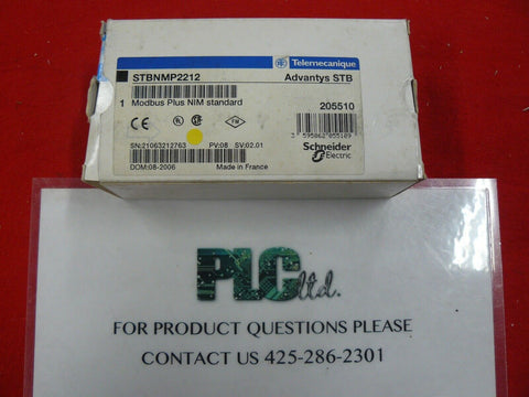 Schneider Telemecanique SQUARE D STBNMP2212 MODBUS PLUS NIM STANDARD 24V