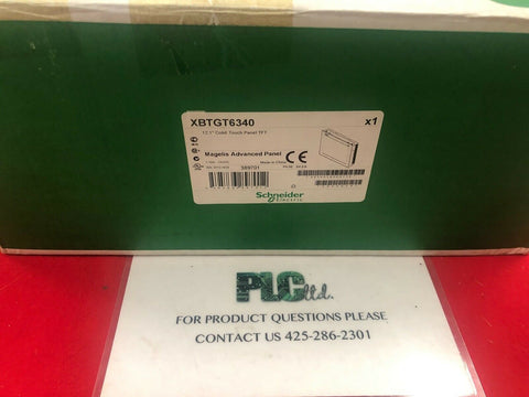 XBTGT6340 Brand New Modicon Schneider Color Touch Panel XBT-GT-6340