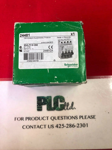 SCHNEIDER 24481 MG24460 PROTECTOR C60 MULTI 9 CIRCUIT BREAKER