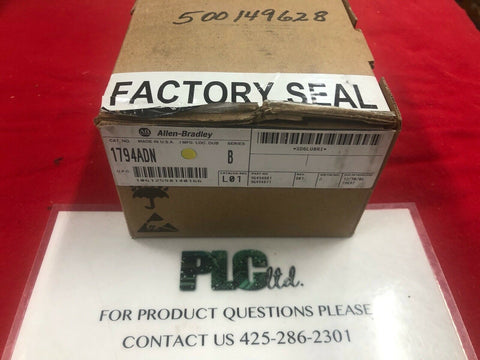 1794ADN Ser B Flex DeviceNet Adapter 1794-ADN ALLEN BRADLEY