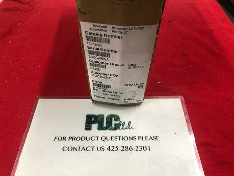 Refurbished Allen Bradley 1771-IA Ser A 1771IA Input Module