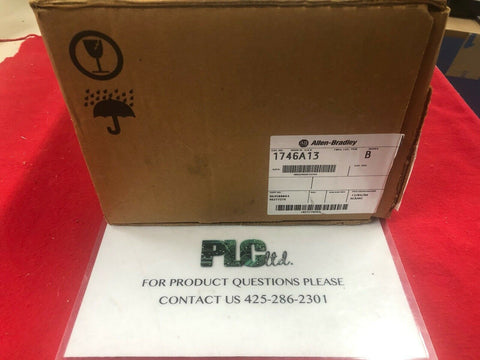 New Allen Bradley 1746-A13 Series B SLC 500 13 Slot Modular Chassis 1746A13