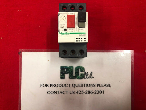 Schneider GV2-ME07 Telemecanique Circuit Breaker 1.6-2.5A GV2ME07