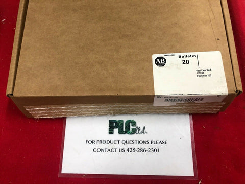 Brand New Allen Bradley 20B-VECTB-D0 /B PowerFlex 700 115V AC